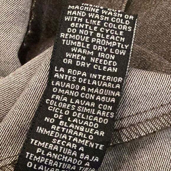 Sharagano Safari Shirt Utility Belted Dress Brown 6 - Picture 9 of 9